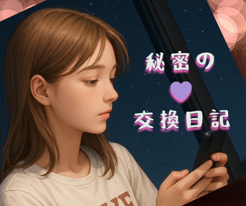 5日間♡2人だけの秘密の日記を交換いたします のんびり♡そらと交換日記⭐️気持の整理のお手伝い/モヤモヤ イメージ1