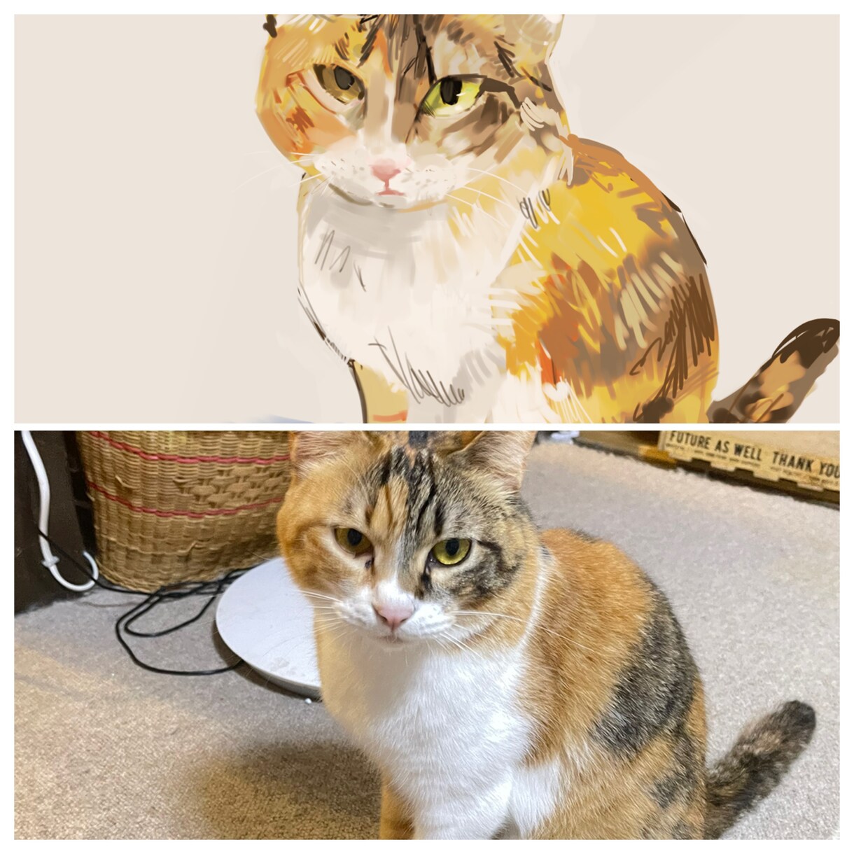 愛猫様可愛くお描きします まるで絵画のように生き生きと、、！ イメージ2