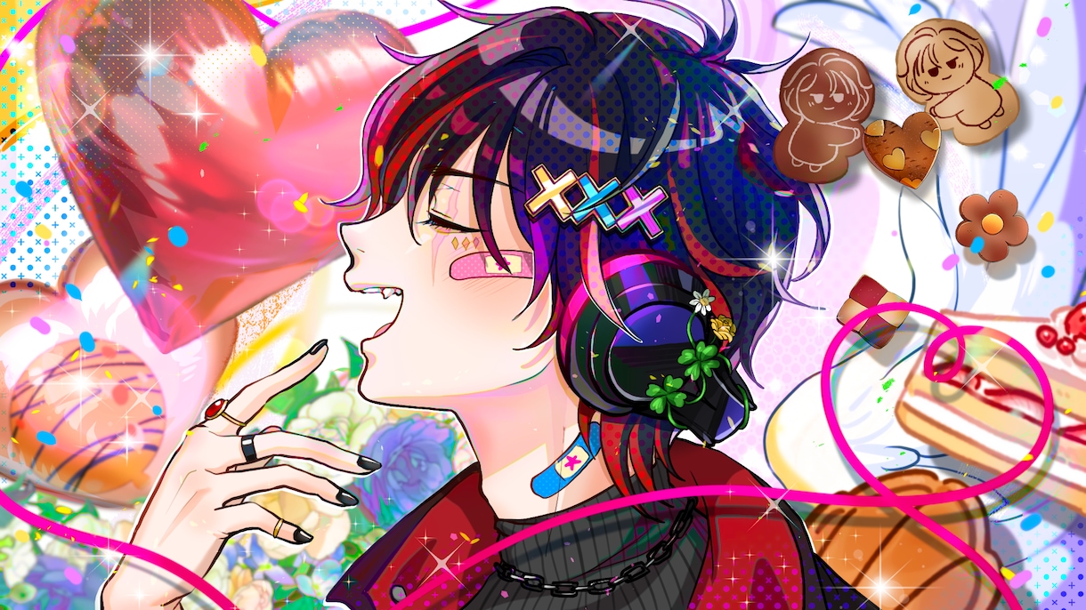 歌ってみたイラスト/立ち絵/一枚絵等を描きます ハイクオリティのサムネイラストを制作します！ イメージ2