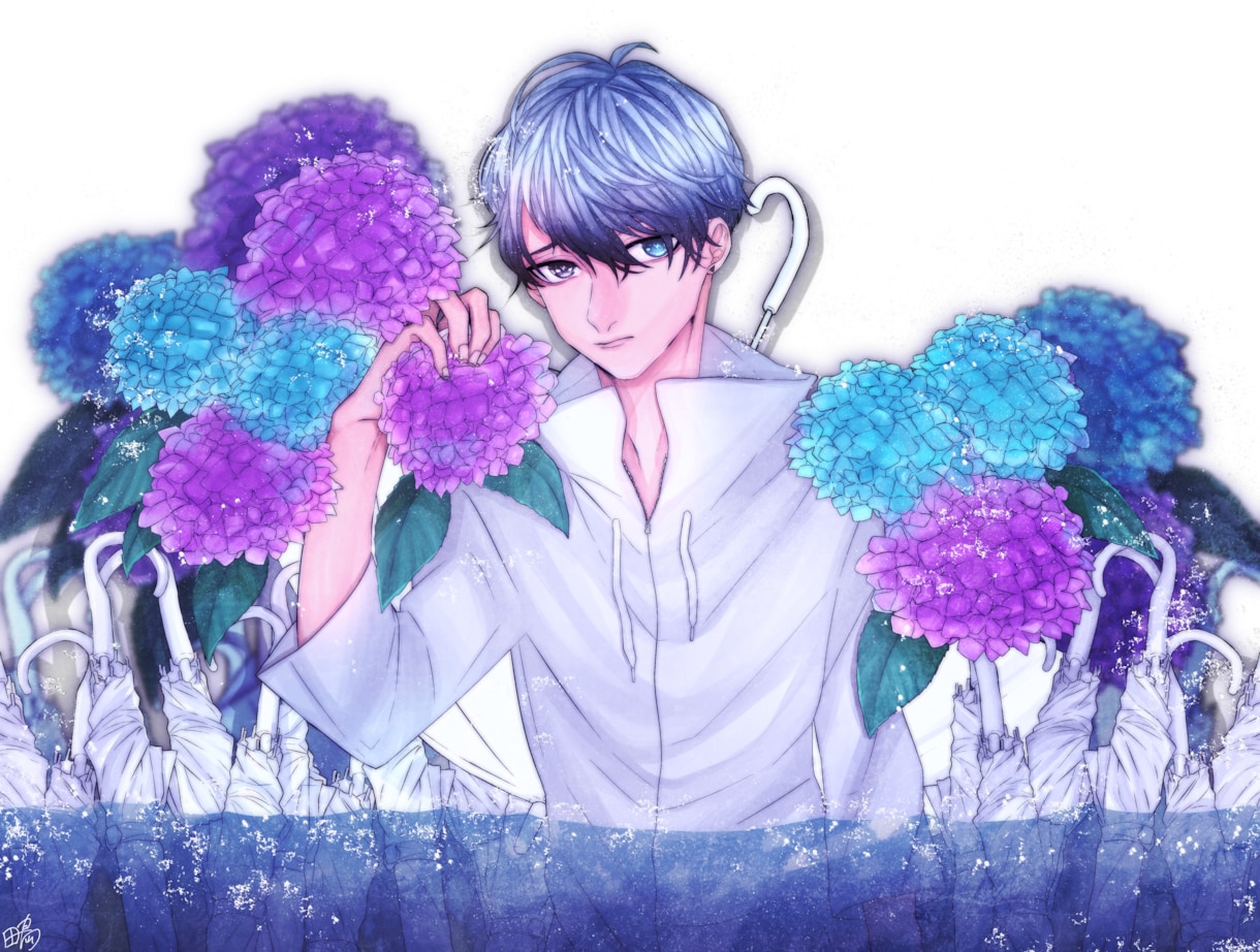 オリジナルイラスト描きます アイコン、一枚絵、設定画、挿絵などなんでも描きます！ イメージ2