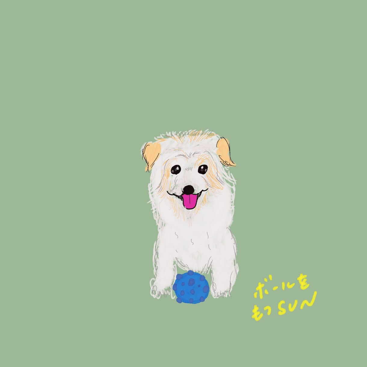 ペットのイラストアイコン作ります 似顔絵風にペットのイラスト作ります。 イメージ4