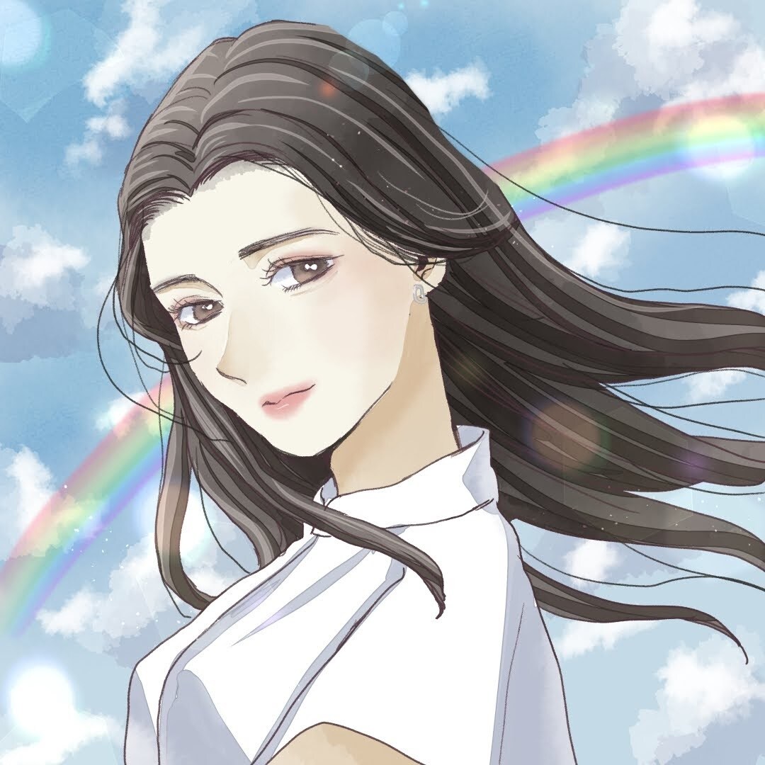 好きなポーズで美しいあなたの似顔絵描きます 気軽に頼める美しいSNS映えアイコン。インスタやツイッターに イメージ6