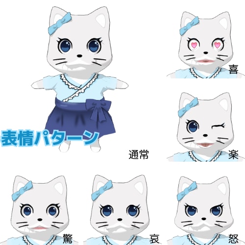 動画配信や実況に！ゆるキャラ3Dモデル承ります あなたのオリジナルキャラクターをアバター化！ イメージ2