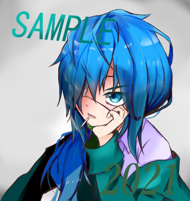 ＳＮＳなどのアイコンイラスト描きます ＳＮＳ、youtube、ブログなどのアイコンに！ イメージ2