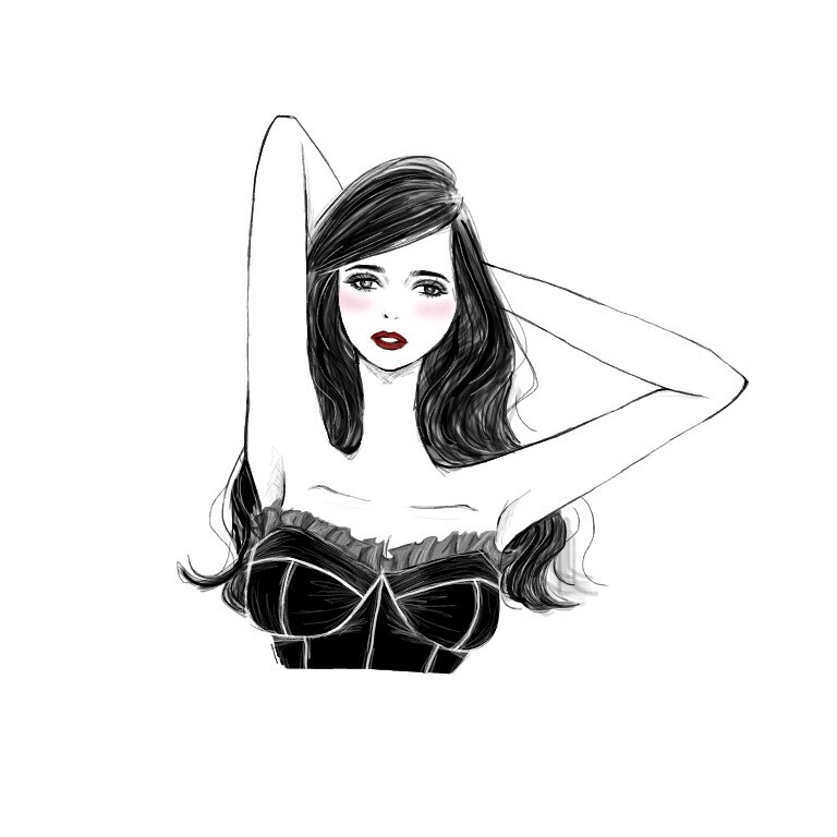 セクシーでかわいい女の子描きます きゅんとする挿し絵が欲しい、アイコンにしたい方等へ イメージ4