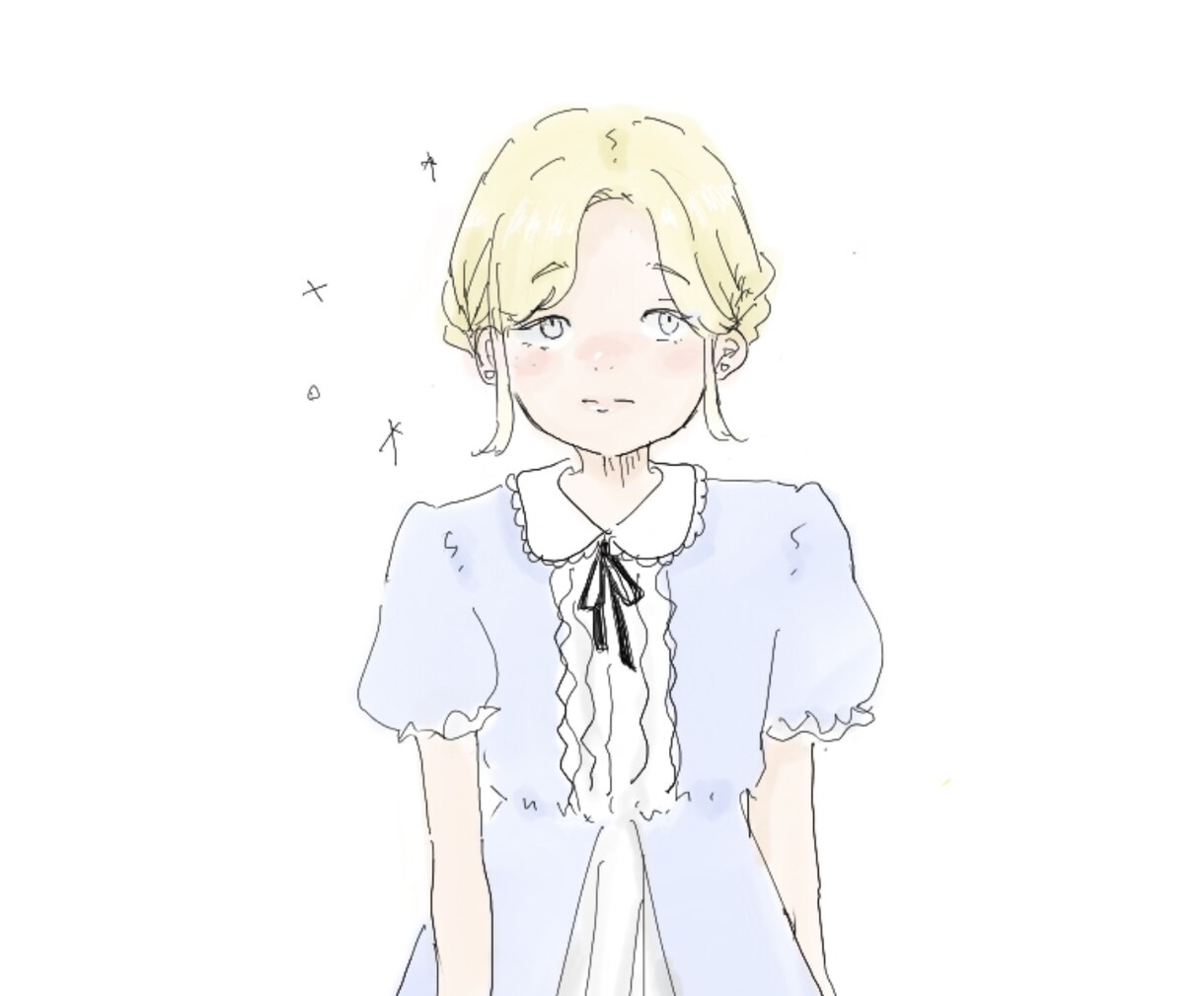 ゆるふわ繊細なタッチでかわいい女の子描きます SNSアイコン、似顔絵、ちょっとした挿し絵、プレゼントなどに イメージ2