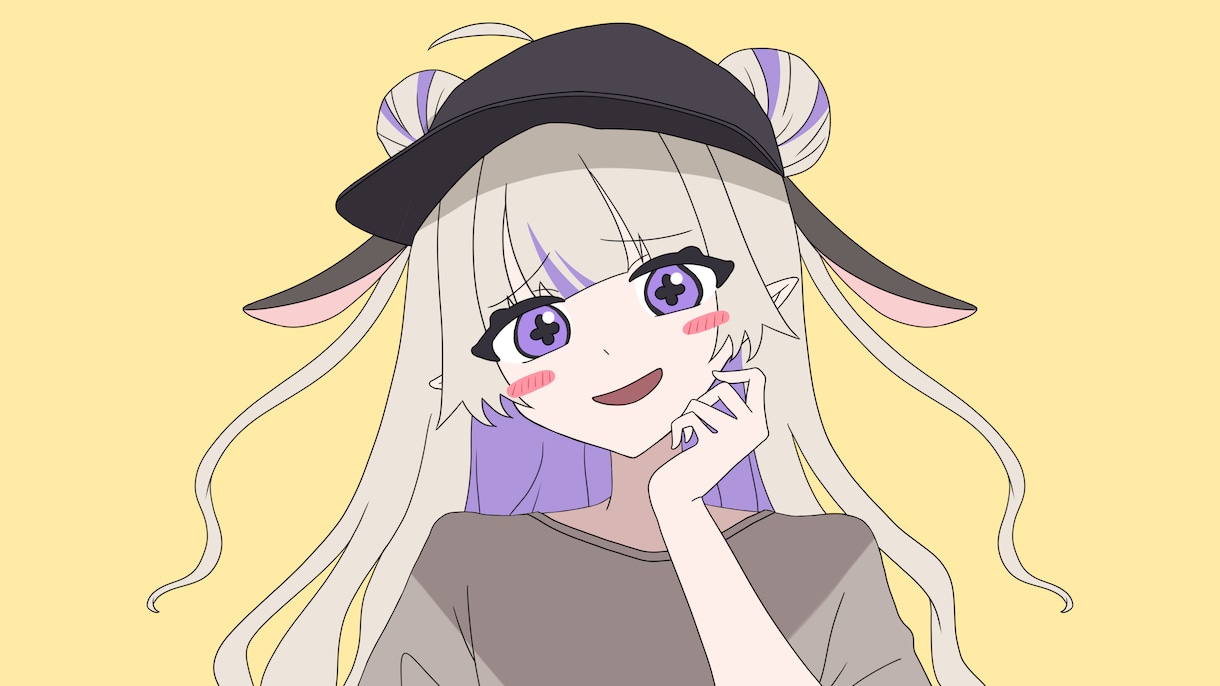 ボカロ、歌ってみた等のMV用のイラスト制作します Live2Dを使ったアニメーションイラストも可能です！ イメージ3