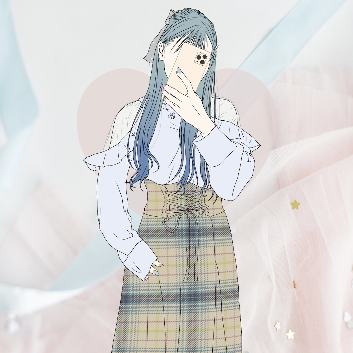 アイドルの似顔絵実績有！エモい似顔絵描きます NFTartistが映えるイラストを描きます！！グッズ化も◎ イメージ7