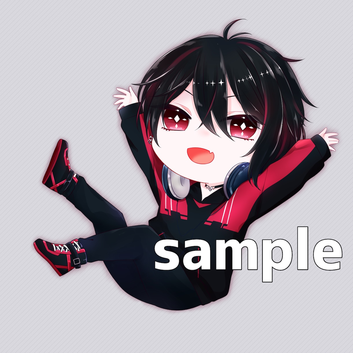 デフォルメキャラクター立ち絵イラスト描きます ゲーム/TRPG/動画等で使える イメージ3