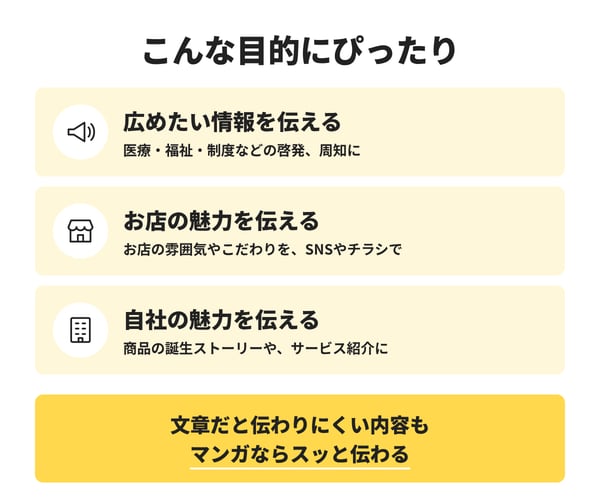 構成力が自慢！店舗の紹介マンガを描きます メッセージやオンラインで取材を行い、マンガで魅力を伝えます！ イメージ2