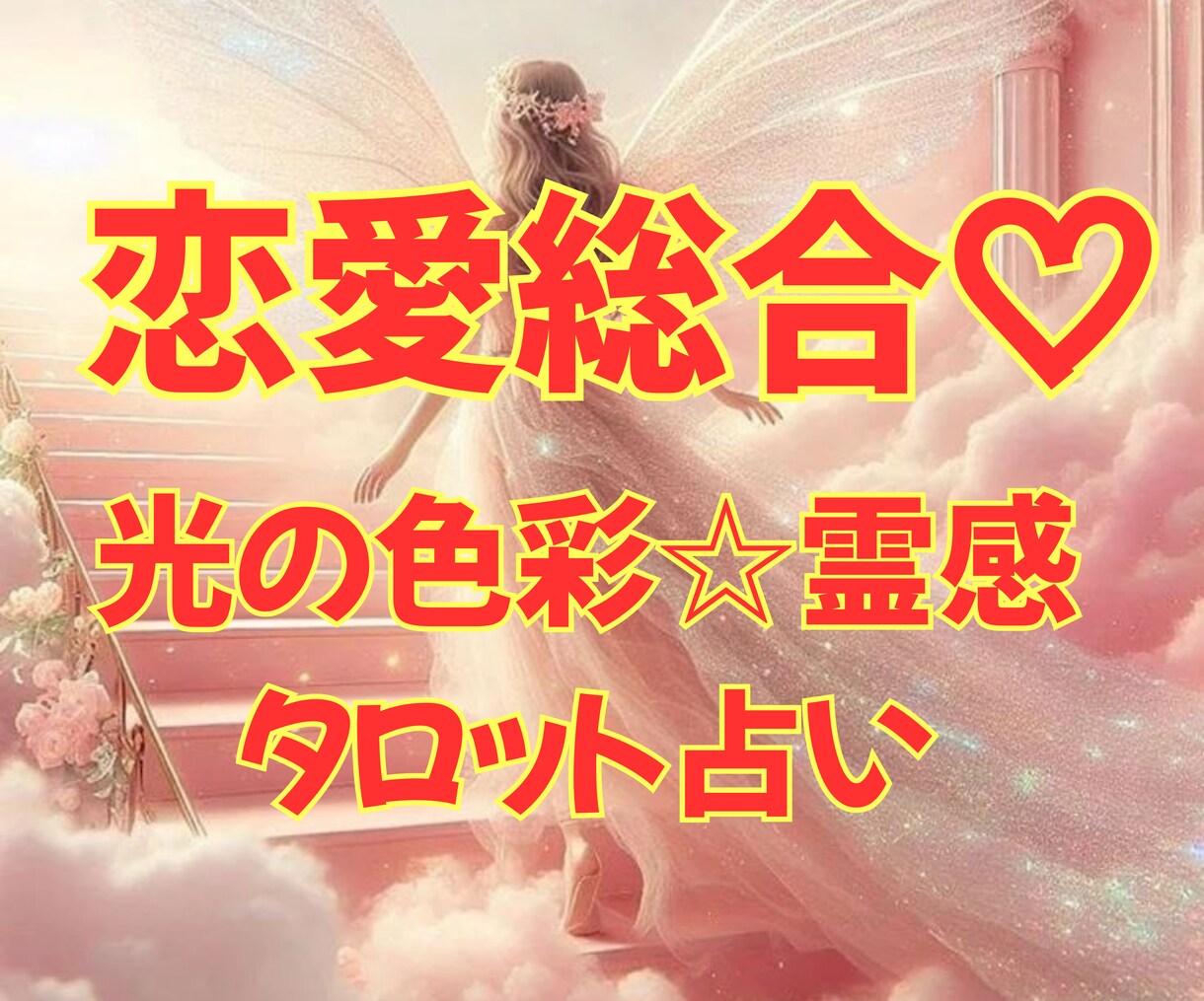 光の色彩☆霊感タロット♡【恋愛総合】占います 色彩＆タロット占いヒーリング☆恋愛総合♡愛に悩めるあなたに イメージ1