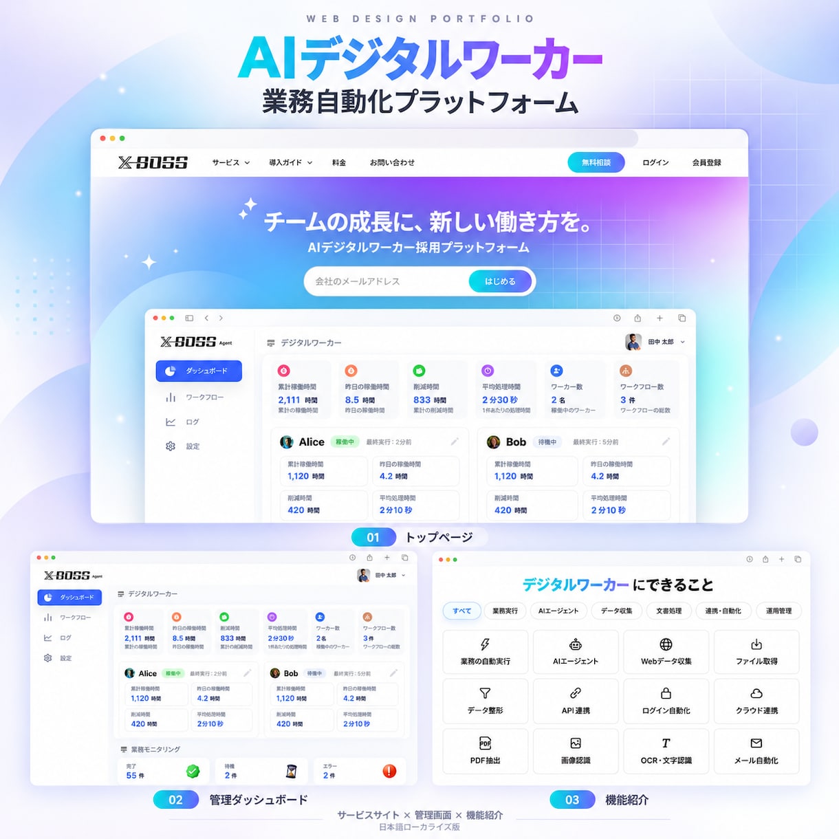 React・Next.jsでWeb開発します 企業サイトから大規模サービスまで、設計・開発・公開を一貫対応 イメージ6