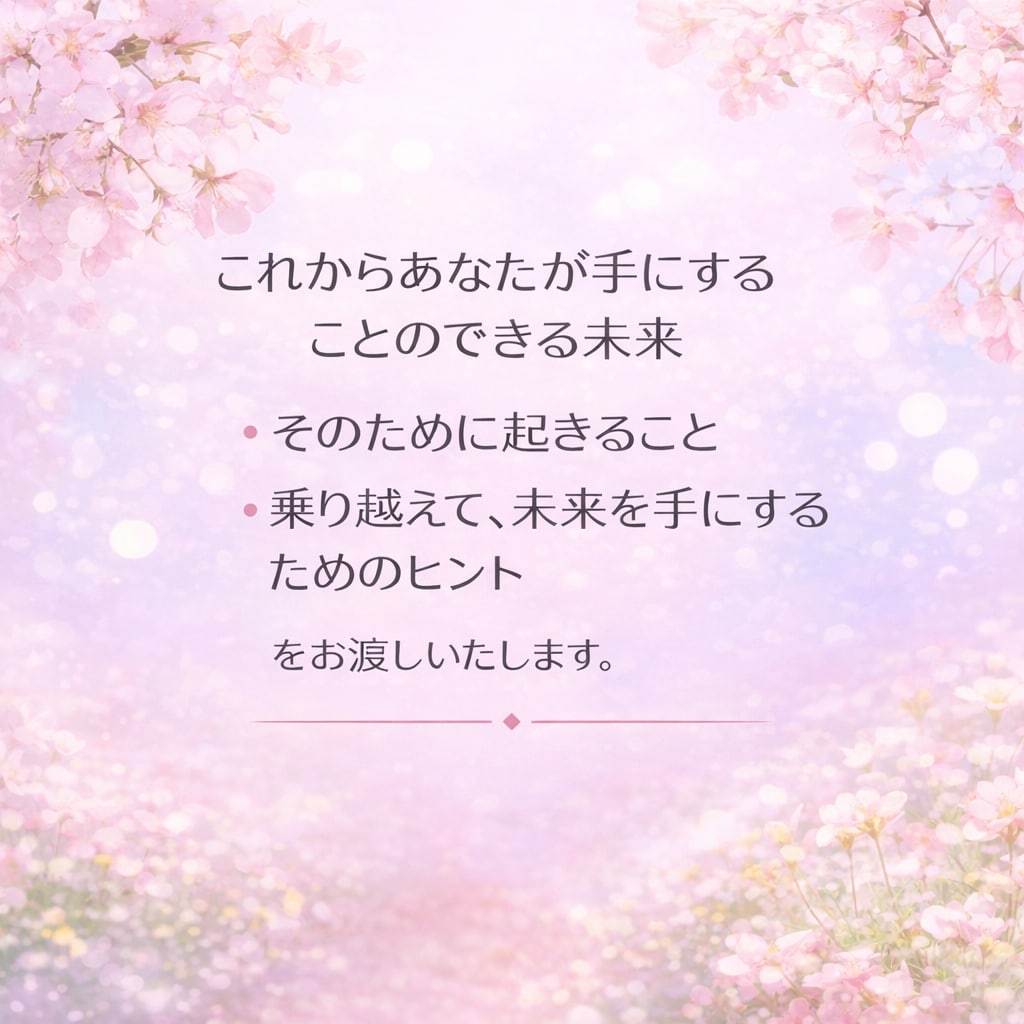 春からの新生活の「流れ」と向き合い方を読み解きます カードリーディングであなたの本音と選択の軸をお渡しします イメージ2