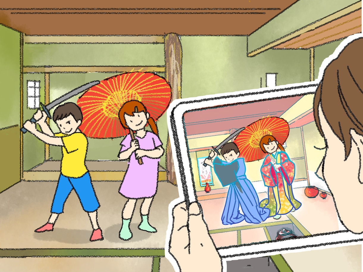 高品質！ちょっぴりパースの挿絵イラストを描きます 背景 小物の指定無料！ビジネス、宣伝広告、挿絵に イメージ9
