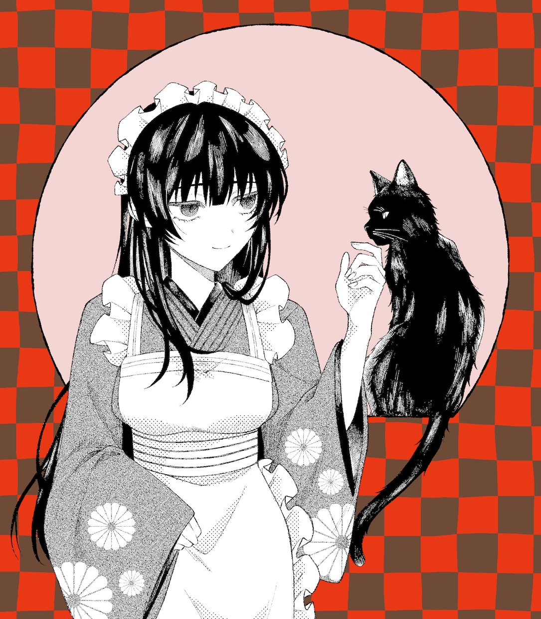 モノクロコミック調イラストをご提供いたします SNS、配信サムネイルなど様々な用途でご活用いただけます！ イメージ6