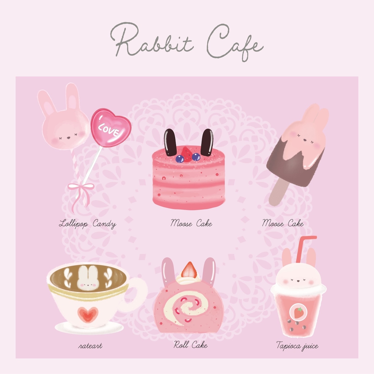 動物とスイーツのキュンと可愛いイラスト描きます 挿絵・お店のpopにもオススメです★ イメージ4