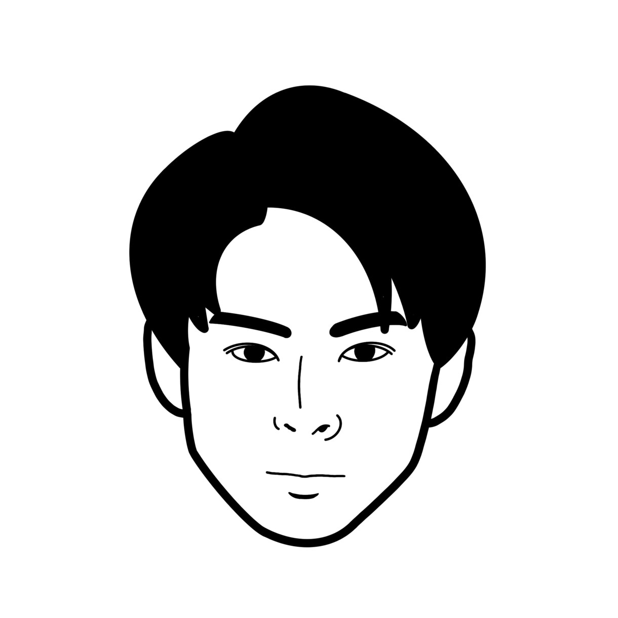 似顔絵作成【オシャレ似顔絵】を作成します インスタ映え間違いなし！SNSアイコンや名刺のワンポイントに イメージ4