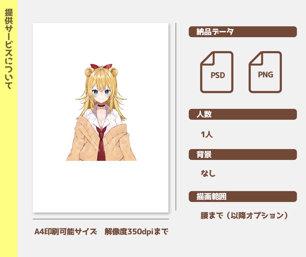 VtuberのLive2Dモデルイラスト制作します ハイクオリティイラストでVtuber始めませんか？✨ イメージ2