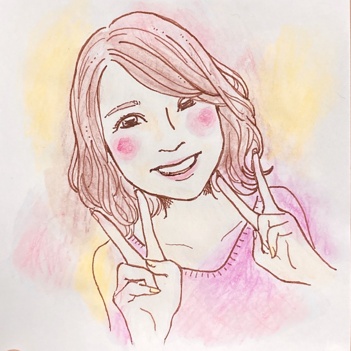 ほんのり似てるかわいいSNS用アイコン描きます デジタル、手描き、お好みのタッチで！ サンプルあります イメージ2