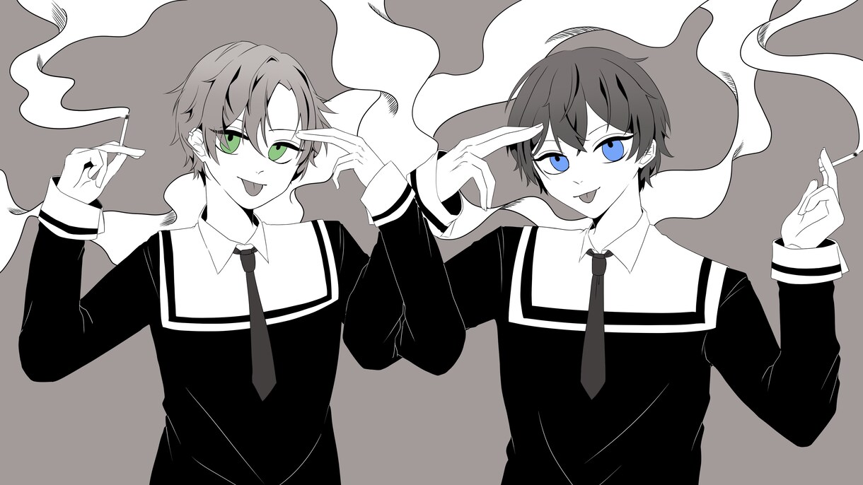 サムネイラスト描きます 歌ってみたや動画のサムネイルに！ イメージ3