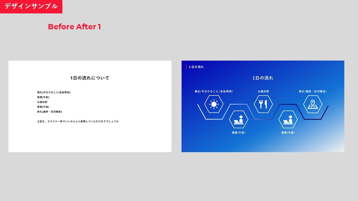 ピッチ資料：洗練されたプレゼン資料をお届けします パワーポイントでのスライド作成でお困りの方必見 イメージ8