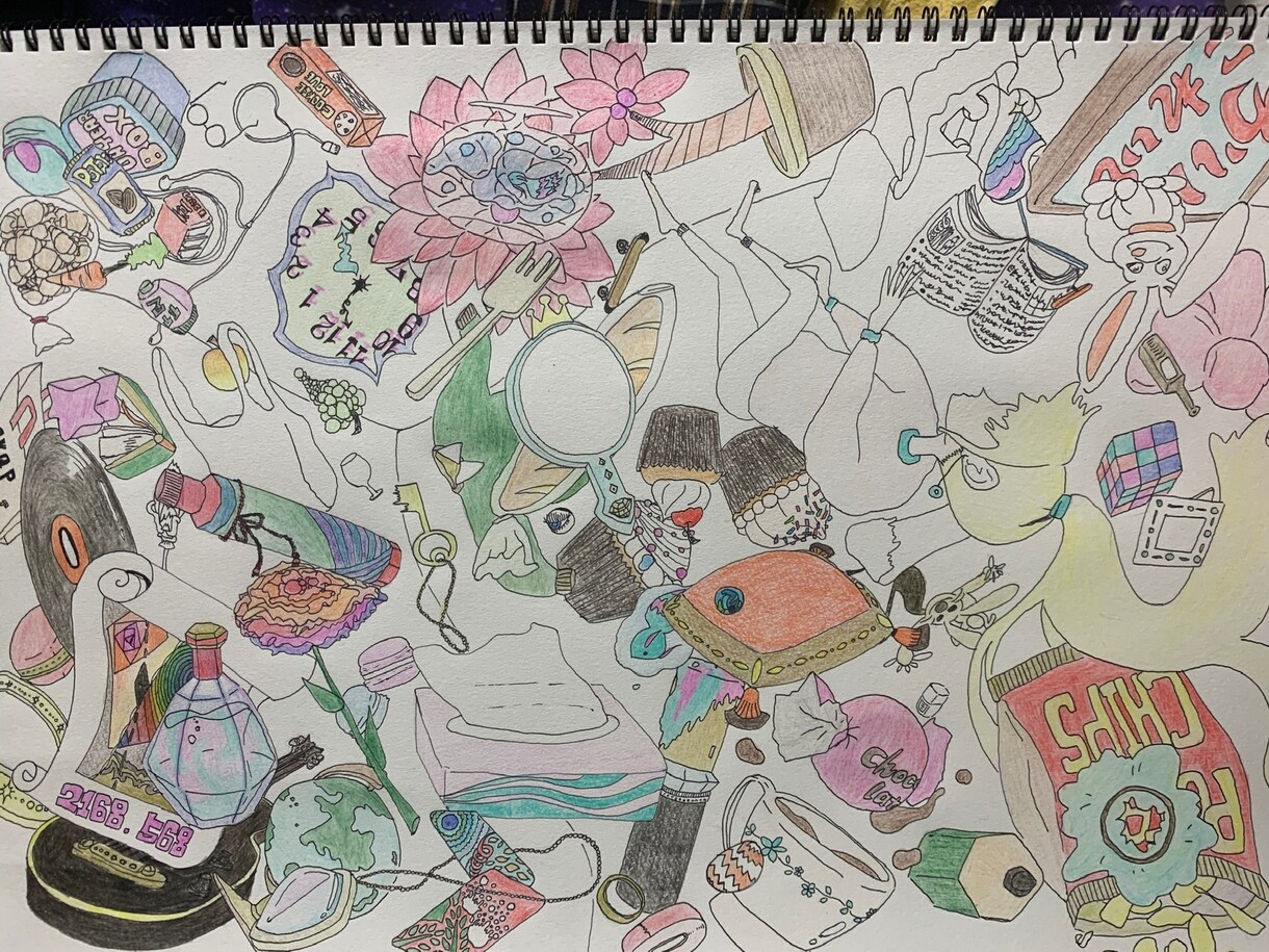 雰囲気のある絵を描きます 抽象的なイメージでも形にして絵にします。挿絵や、飾りに是非！ イメージ6