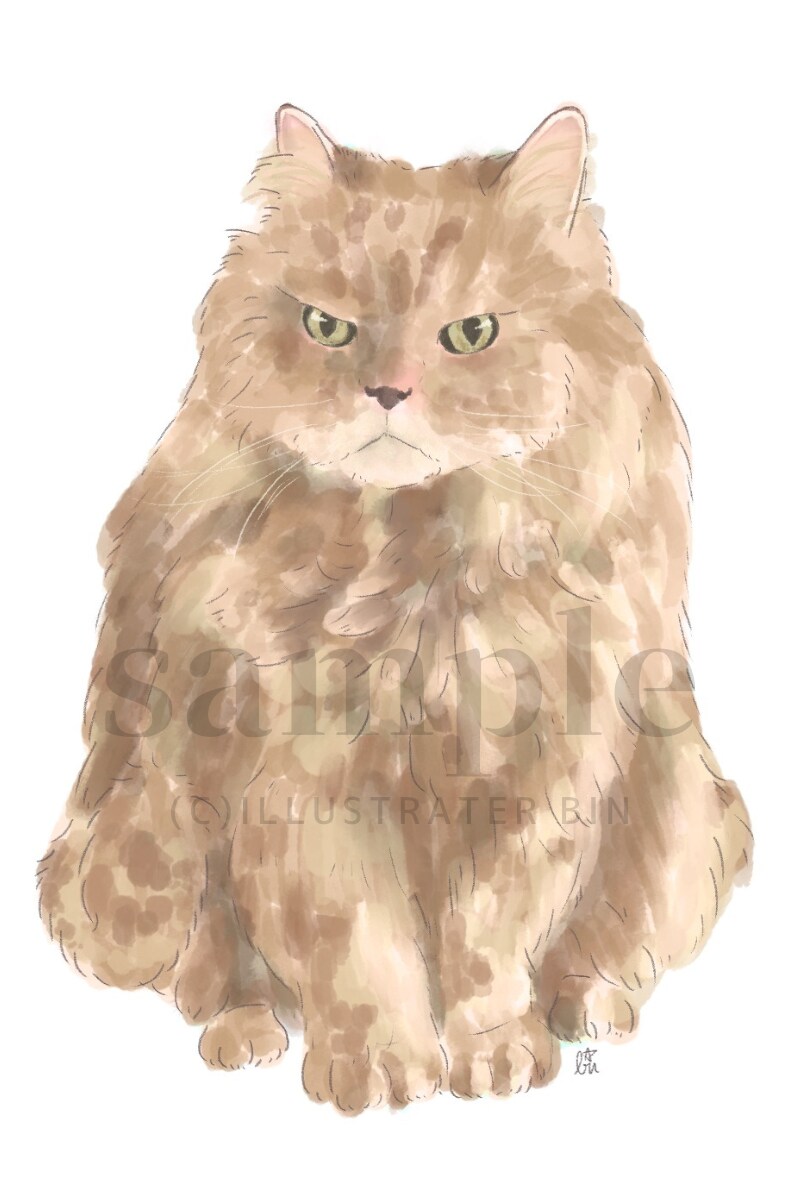 やさしいタッチでペットのイラスト描きます 犬猫小動物、爬虫類、なんでも描きます！ イメージ5
