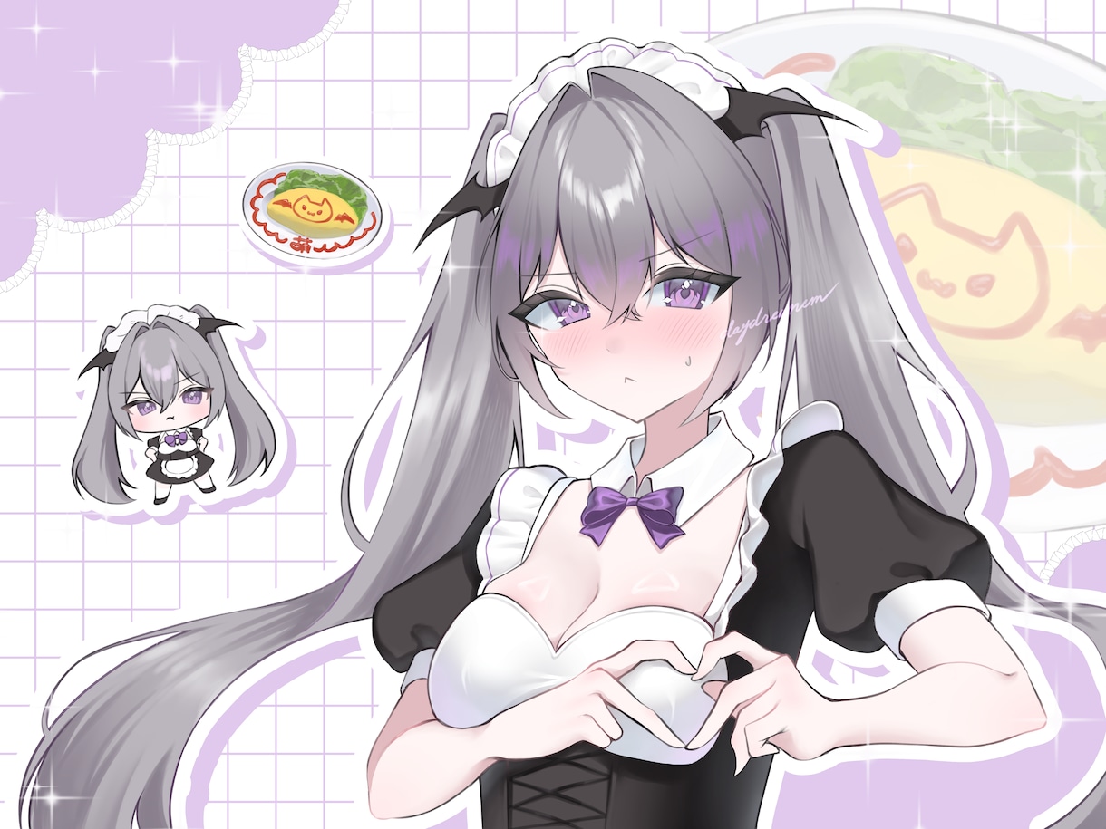 商用料金込み￤立ち絵、一枚絵などかわいく描きます アイコン、キービジュアル、ファンクラブ用、グッズ等 イメージ4