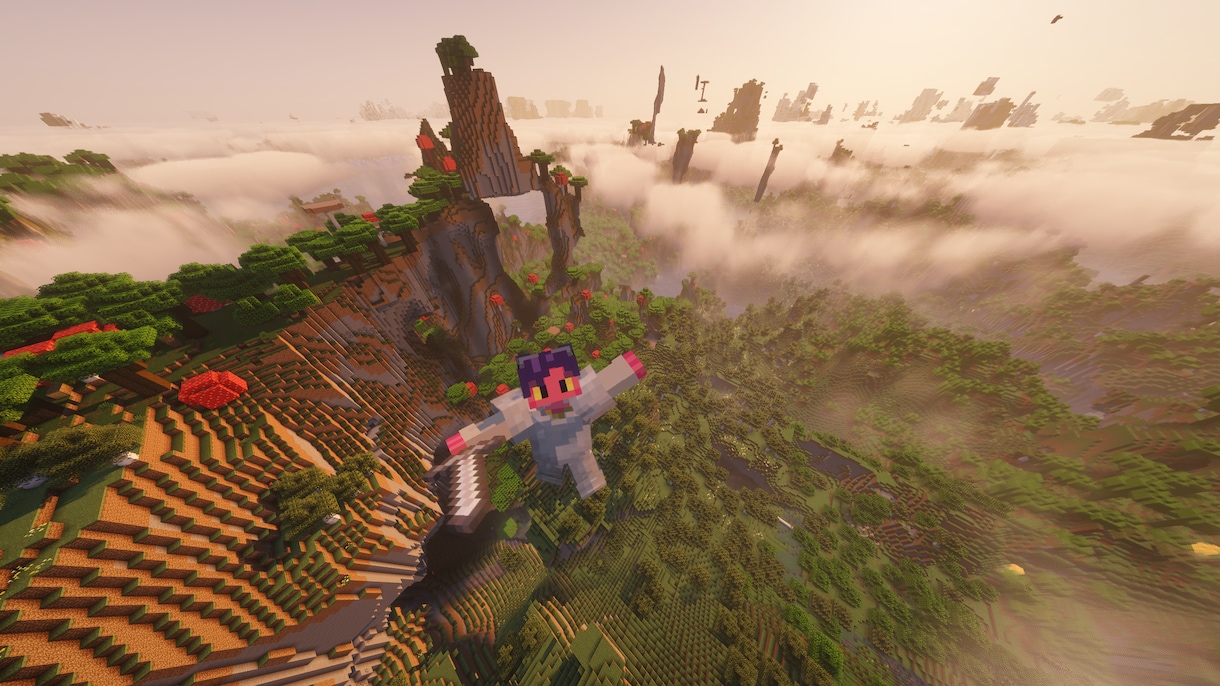 マイクラをMODで軽量化・美化します いつものマイクラを映画のように美しく、見やすく! イメージ1
