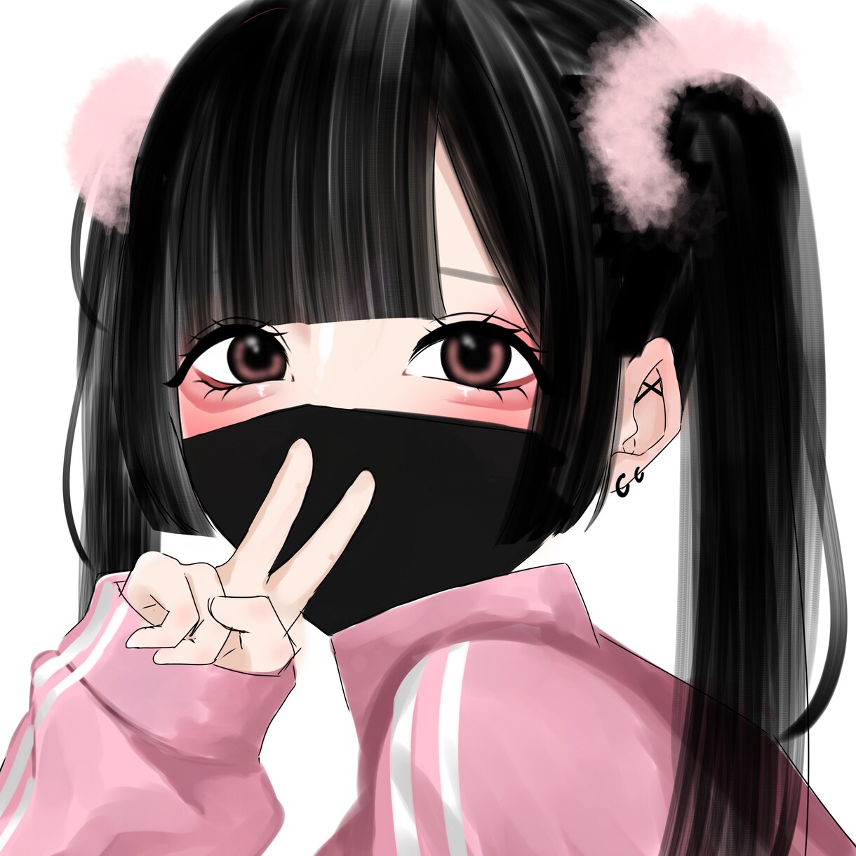 大人っぽ可愛いイラストかきます リアル寄りの可愛いイラスト描きます イメージ1