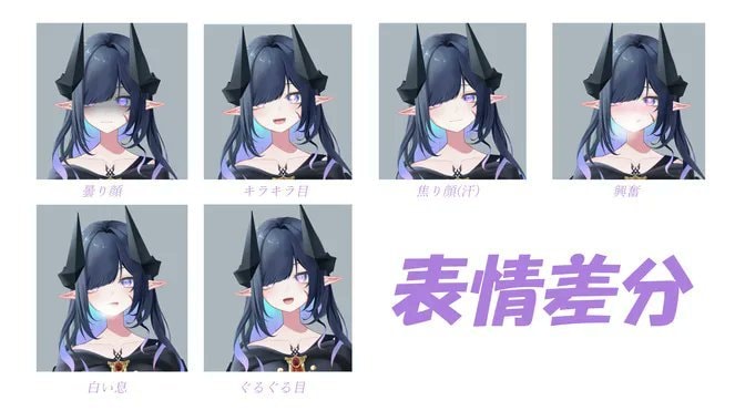 かわいく動く！なりたい理想の姿を用意します 角や長耳、獣耳、尻尾や翼まで作ります！ イメージ2