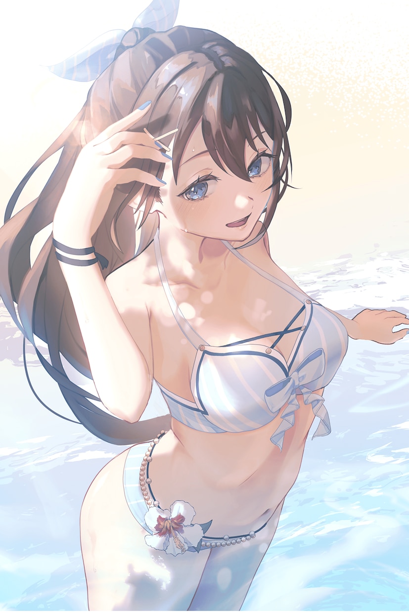 男女両対応！背景マシマシ一枚絵描きます 企業実績あり！ハイクオリティな一枚絵をお描きします イメージ6