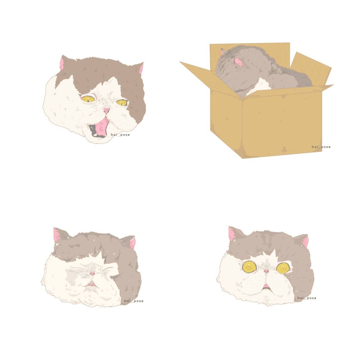 ゆるかわタッチで人とペットのイラスト描きます 犬・猫OK／SNS・プレゼントに イメージ4