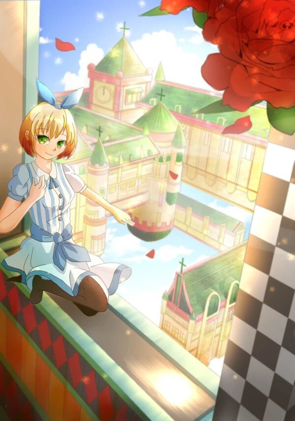 世界観のあるイラスト描きます 小説の挿絵やポスターなどに！背景もお任せください イメージ1