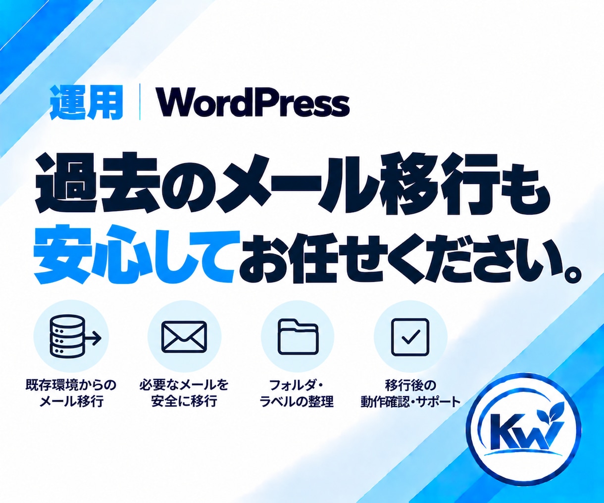 WordPressのメール・サーバーを相談できます フォーム・メール不達・DNSなど原因から確認します。 イメージ8