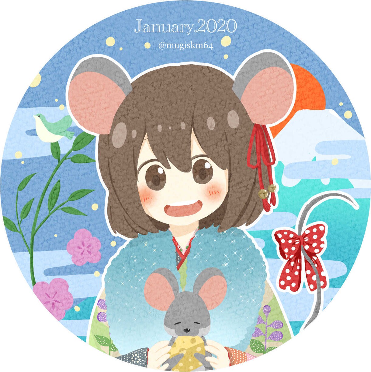 SNSのアイコン、一枚イラストをお描きします かわいい・ほんわかテイストのイラストをご希望の方に◎ イメージ4
