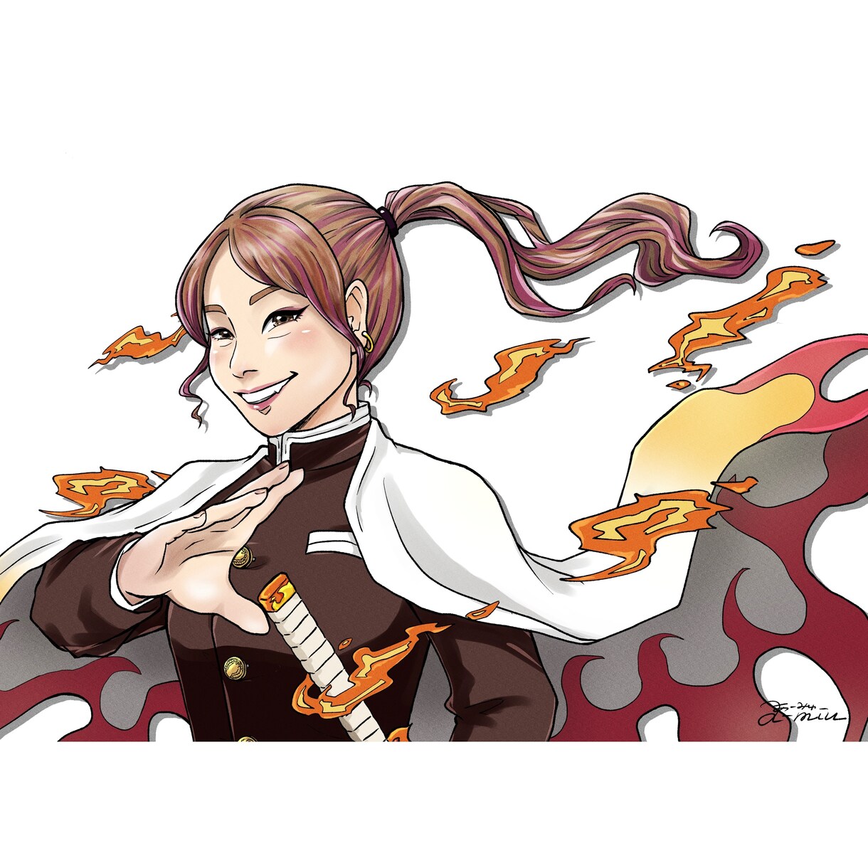 講師も務める似顔絵師がデジタル似顔絵を描きます もらった人が笑顔になるような似顔絵を心がけています！ イメージ1