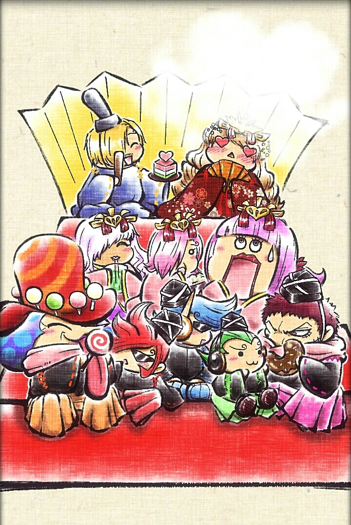ワンポイントの和風イラスト、似顔絵承ります ちびキャラ化似顔絵、承ります。 イメージ4
