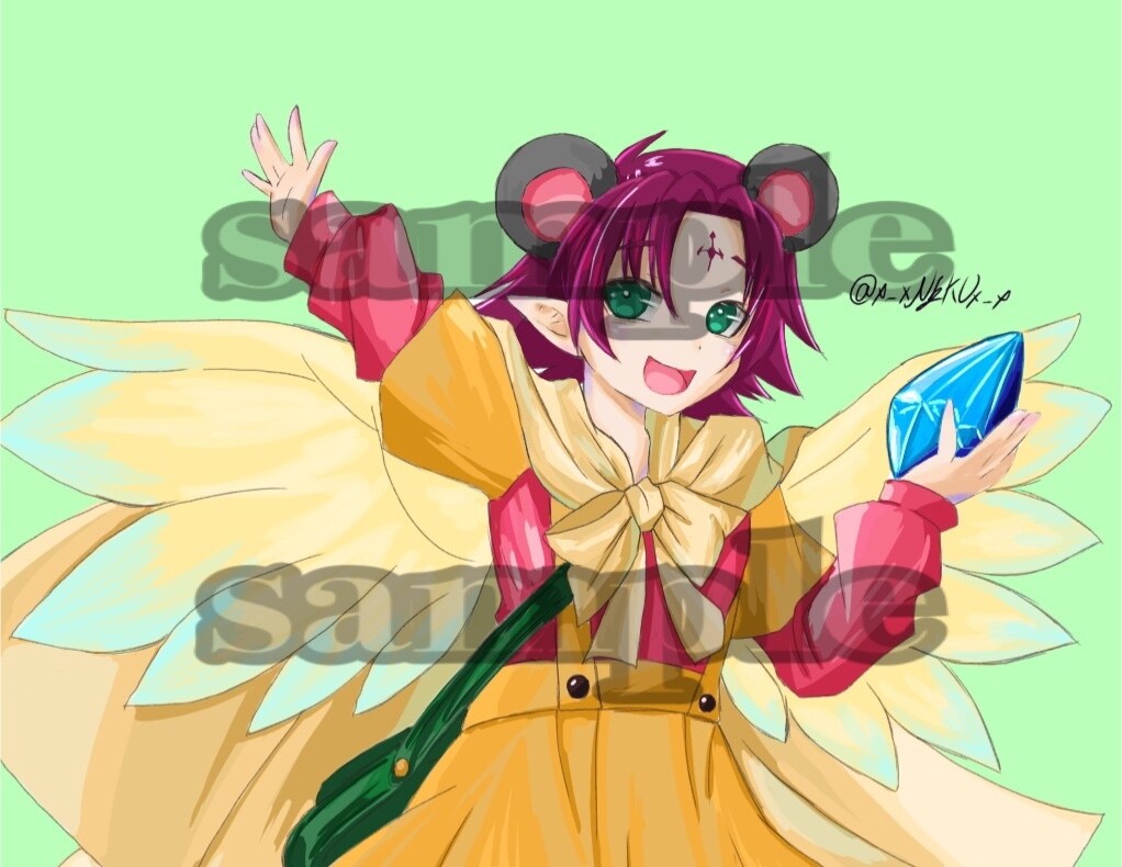 一枚絵からSNSアイコンのイラスト制作します 立ち絵からイメージイラストまでお好きな用途に！ イメージ3