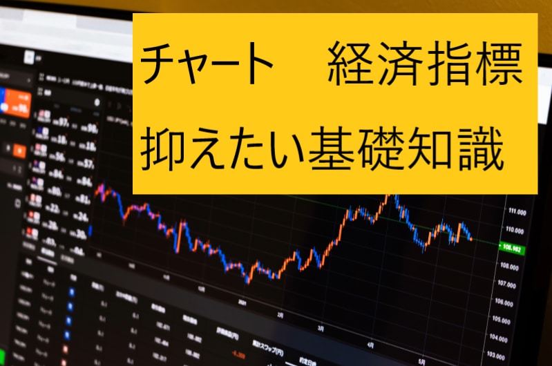 チャート、経済指標の見方を教えます バイナリーでも使える、基礎をまとめました イメージ1