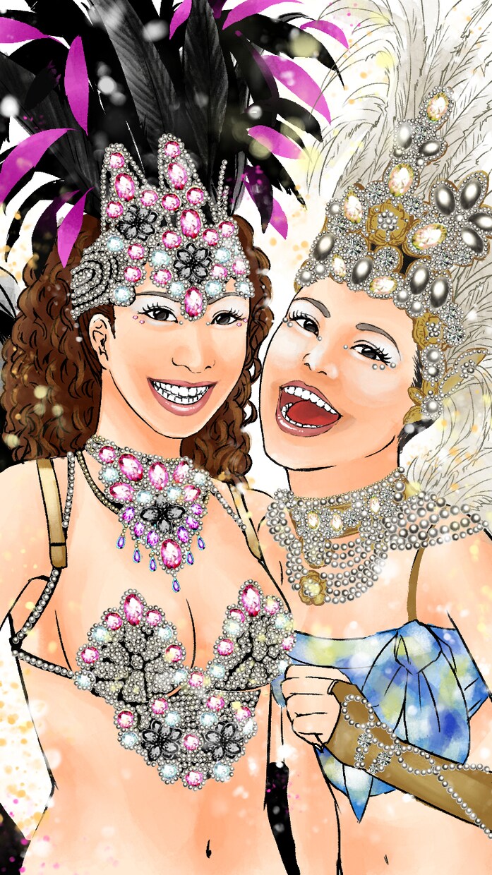 描かれた人に幸福が訪れる似顔絵を描きます 2日以内に納品●幸福プレゼント付き イメージ7