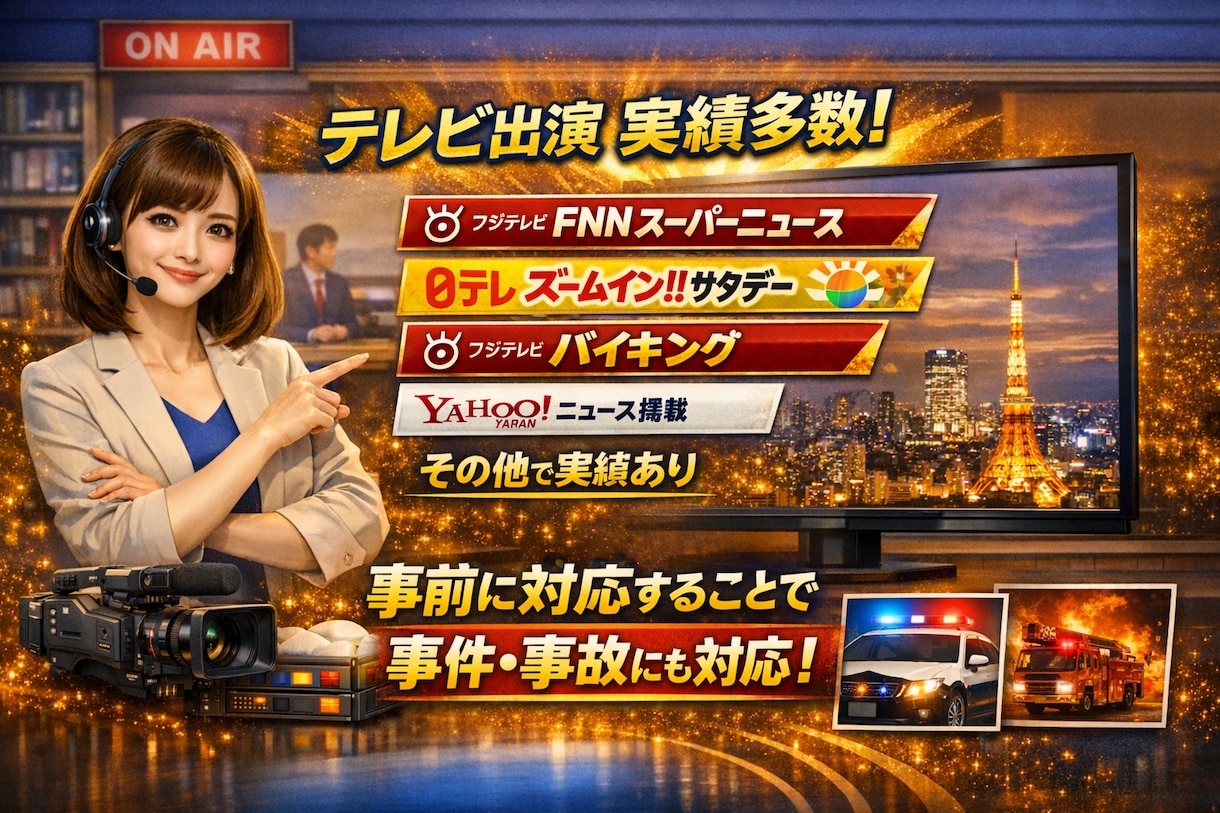 Webサイトのテレビ砲コンサルティングをします Webサイトがテレビ・ニュースサイトに出る前のサポート イメージ5