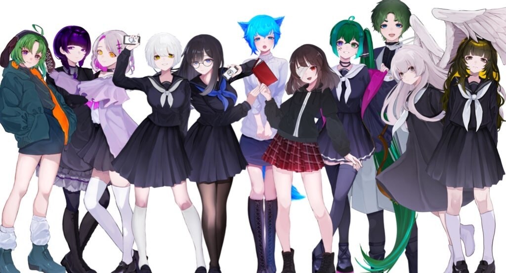 SNSや動画用のアイコン・立ち絵制作しますます キャラの個性に寄り添って仕上げます イメージ6