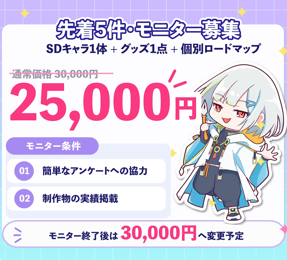 ファンが連れ歩くVTuberのSDグッズを作ります 撮って投稿したくなる仕掛けと次回展開まで設計 イメージ9
