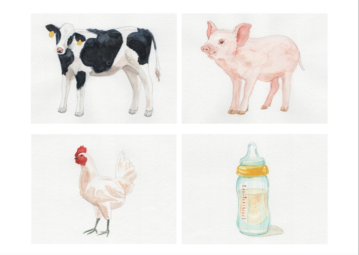 お野菜や果物、動物などのイラスト描きます 新鮮で美味しそうなお野菜や果物、また動物のイラストを描きます イメージ5