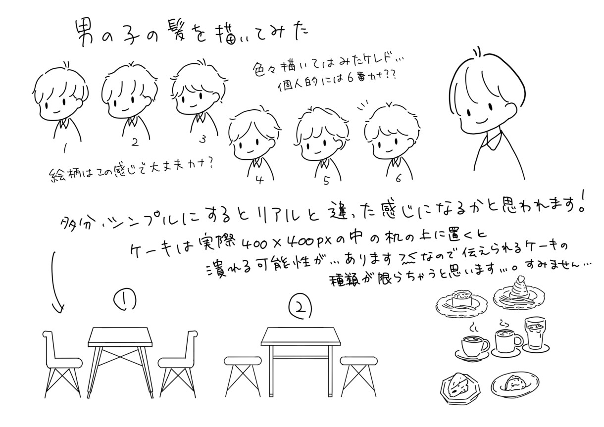 ほんわかシンプルアイコン描きます SNS等のアイコン、小物などもお描きします。 イメージ3