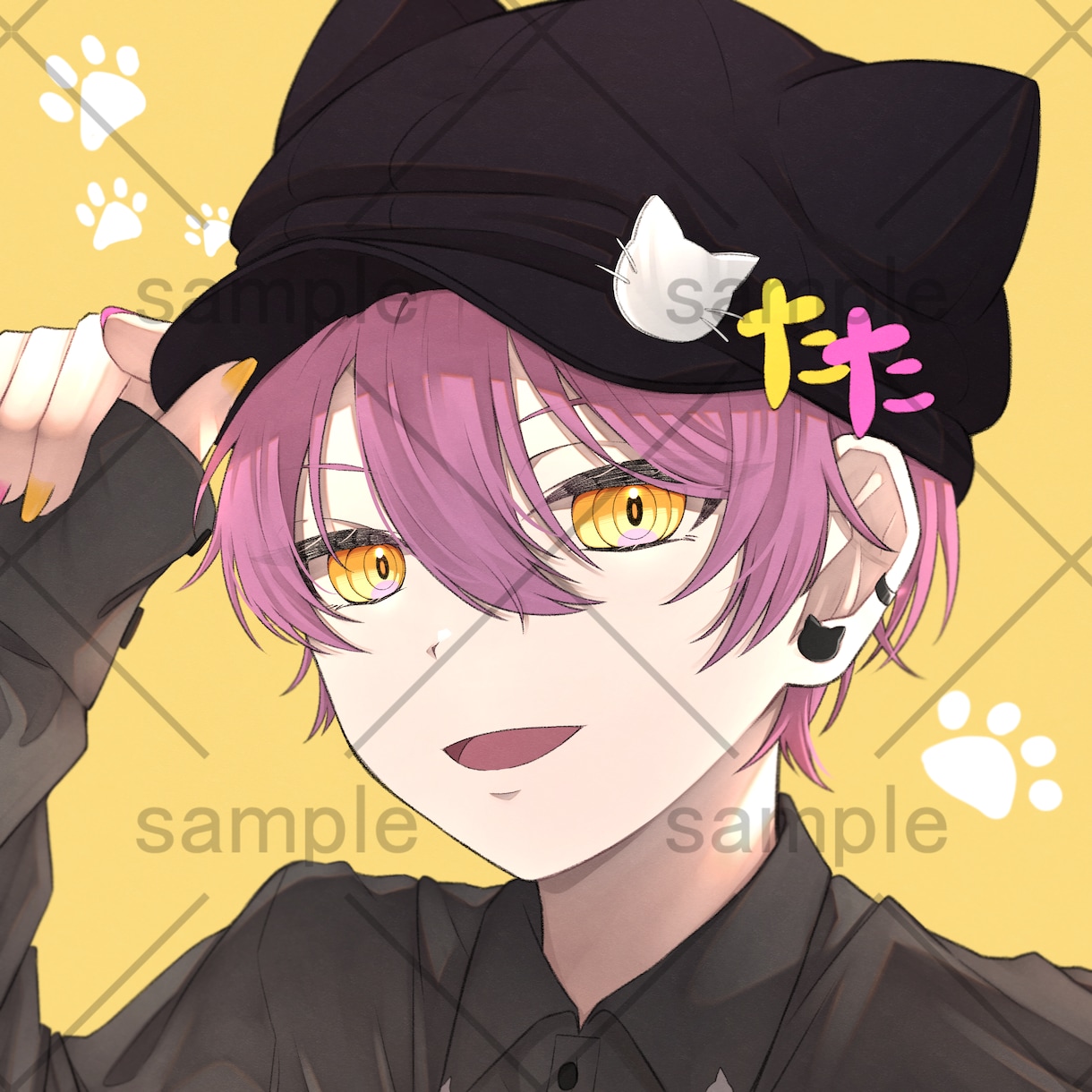 SNSアイコンイラストを制作いたします かっこいい・かわいい・綺麗なイラストをお届します！ イメージ6