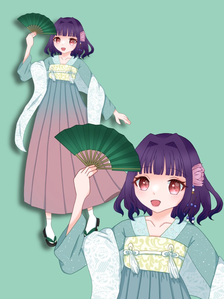 キャラクター立ち絵承ります IRIAM等の配信活動に！あなただけのイラストを制作します イメージ3