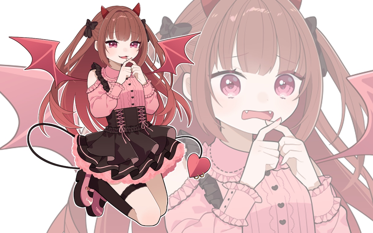 歌ってみたMVなどイラスト描きます Vtuber、歌ってみたなどに使えるイラストを描きます イメージ2