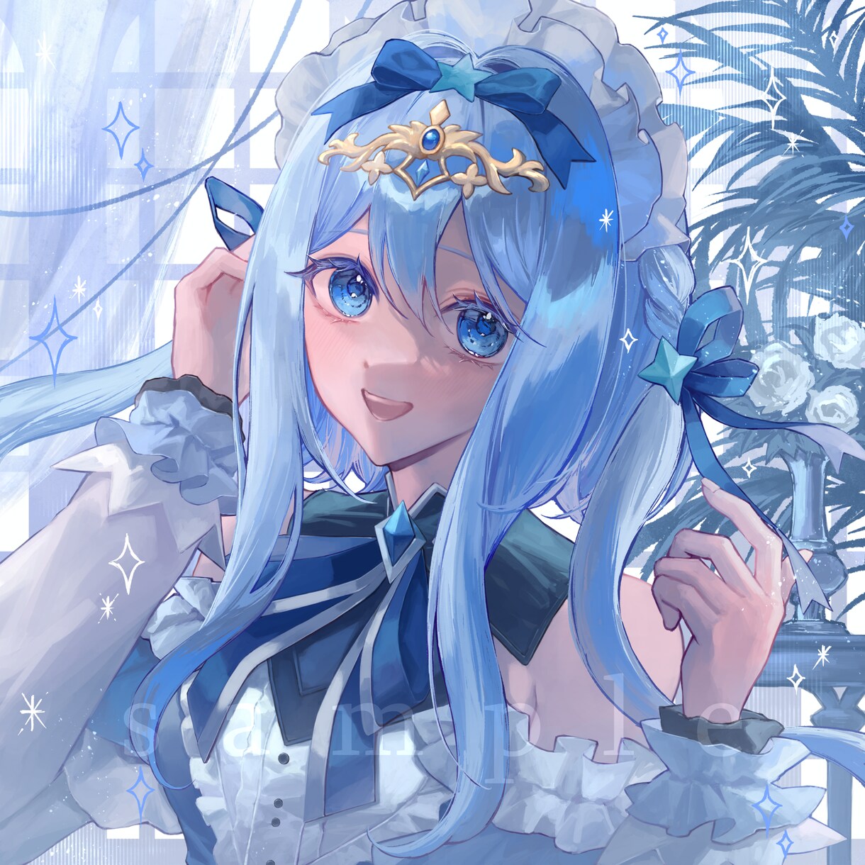 イラスト・一枚絵制作承ります SNSや配信用、キャラデザ、背景など幅広く対応いたします。 イメージ8